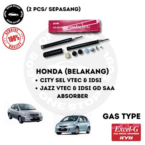 Honda City Sel Idsi Vtec Jazz Gd Saa Vtec Idsi Rear Kyb