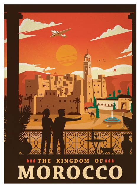 Vintage Morocco Poster By IdeaStorm Media Available Here