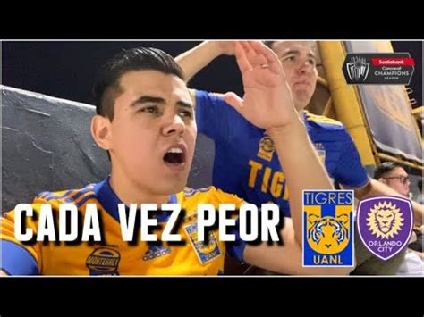 Reaccion Desde La Tribuna Tigres Vs Orlando City Vos De Final