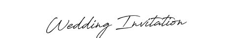 84 Wedding Invitation Name Signature Style Ideas Unique Autograph