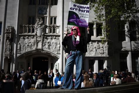 UK Top Court Rules Definition Of A Woman Based On Sex At Birth