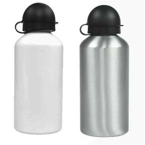 Squeeze Aluminio Branco Tampa Bolinha Bico Dosador 600 Ml