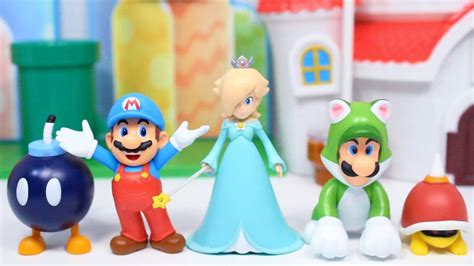 Jakks Pacific 2 5 Super Mario Figures Wave 35 Review Youtube