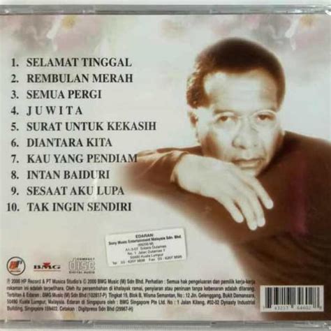 Broery Marantika Album Terakhir Selamat Tinggal CD Hobbies Toys