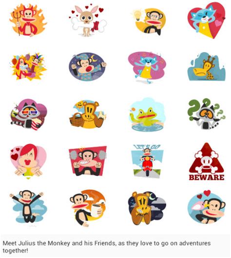 Paul Frank And Disney Villains Stickers Arrive On Blackberry Messenger