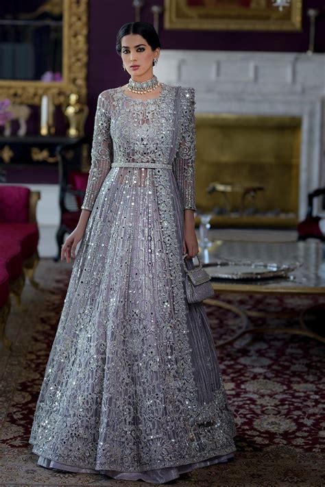 Designer Long Maxi Outfit For Walima C2093 Pakistani Bridal Wear