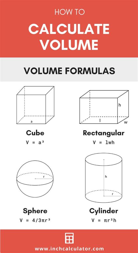 Volume Calculator Learning Math Math Lessons Learning Mathematics