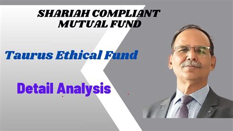 Shariah Compliant Mutual Funds Taurus Ethical Fund