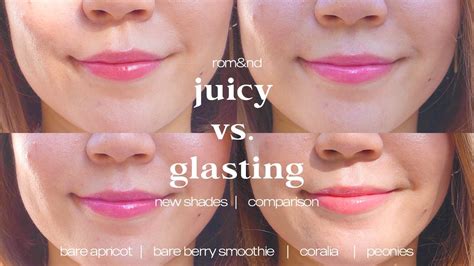 New Romand Juicy Lasting Tint And Glasting Melting Balm Swatch