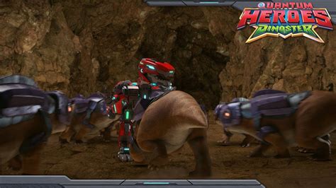 Dinoster Trailer Rumbling With Dinos Down Below Quantum Heroes