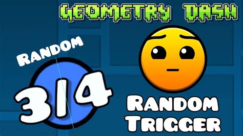 How To Use The Random Trigger Geometry Dash Editor Tutorial Youtube