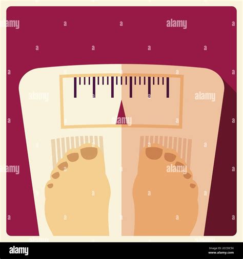 Fat Man Scales Stock Vector Images Alamy