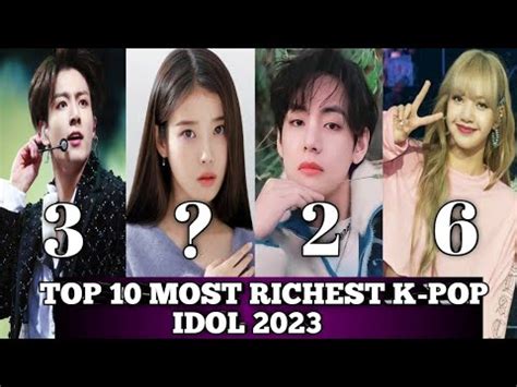 TOP 10 MOST RICHEST K POP IDOL IN 2023 YouTube