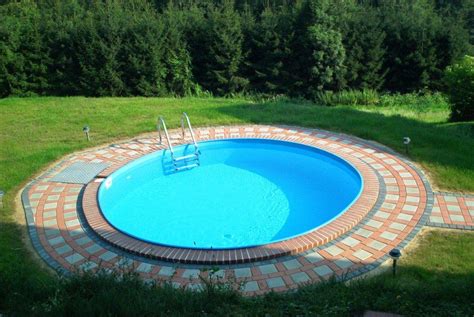 Milano Round Pools Kit Blue Swimming Pulse