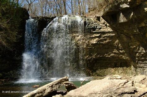 Hayden Falls Hidden Waterfall In Dublin Ohio Ohio Waterfalls