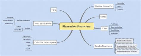 Planeación Financiera Xmind Mind Mapping Software