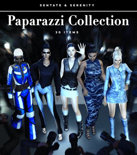 The Paparazzi Collection Sentate X Serenity The Sims Guide