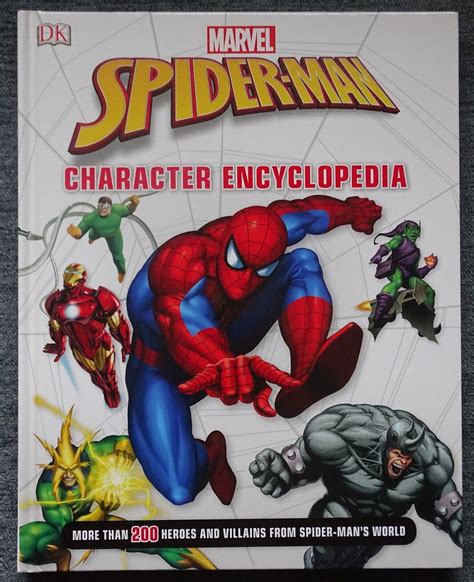 Spiderman Character Encyclopedia More Than 200 Heroes And Villains Book