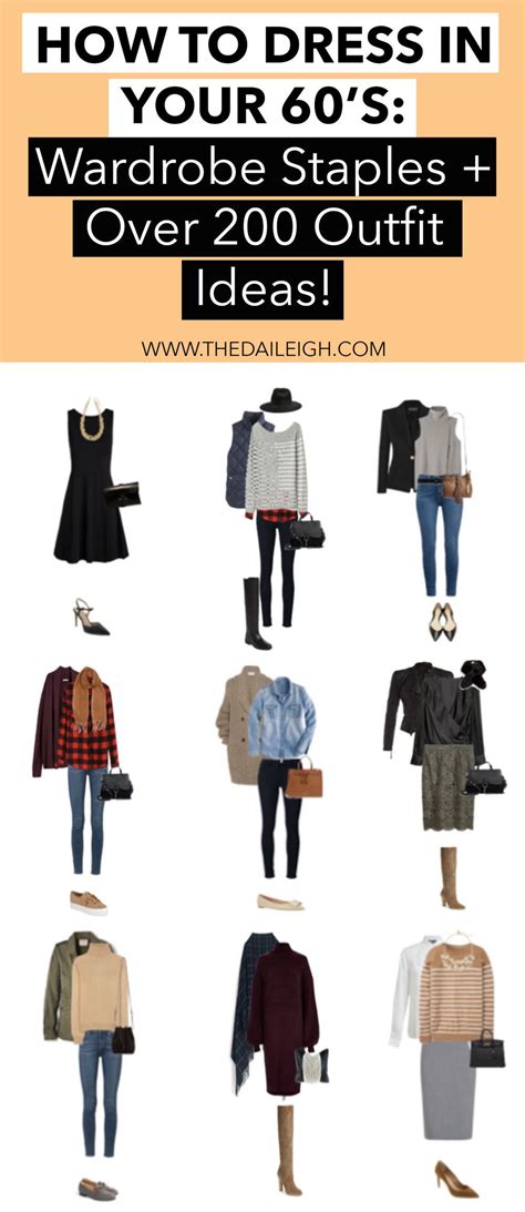 The Daileigh Wardrobe Basics At Home Over 60 Fashion 60s Outfit