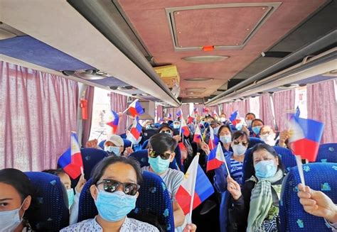 Nearly 300 Filipinos Return Home From North Africasuccessfully