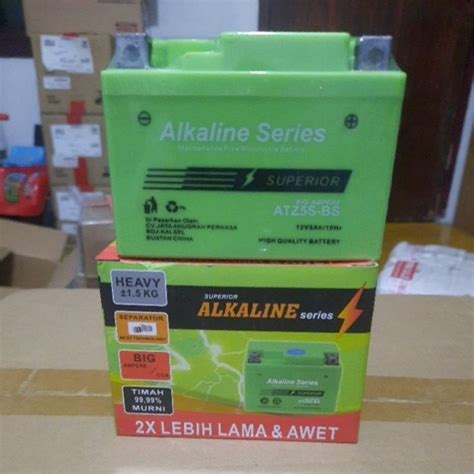 Jual AKI ACCU SHOGUN 125 SPIN SKYWAVE HAYATE NEXT ALKALINE Shopee