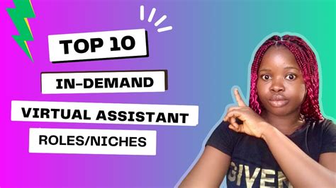 TOP 10 IN DEMAND VIRTUAL ASSISTANT NICHES IN 2024 YouTube