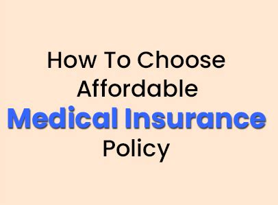 Tips For Buying Affordable Medical Insurance Know World Know