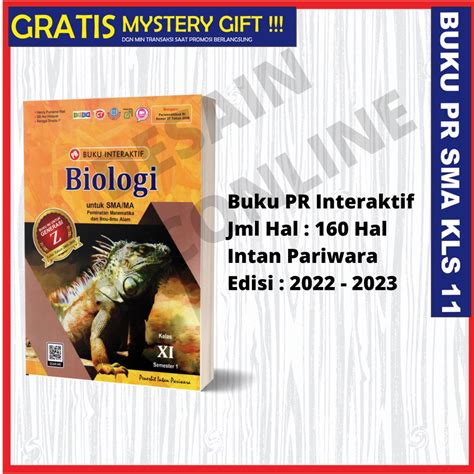 Jual Buku Pr Lks Interaktif Biologi Sma Kelas Intan Pariwara