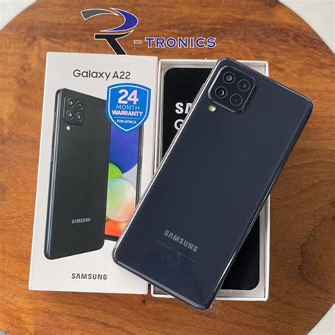 New Samsung Galaxy A22 64 Gb Black Kupatana