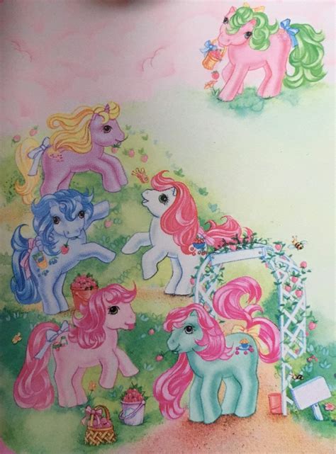 Vintage My Little Pony Art Yello80s My Little Pony Tattoo Old My