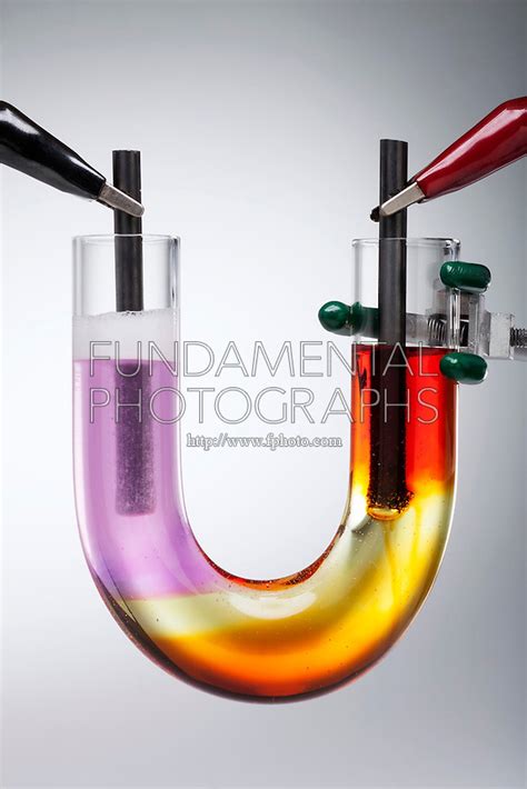 Electrolysis Potassium Iodide Science Fundamental Photographs The Art Of Science