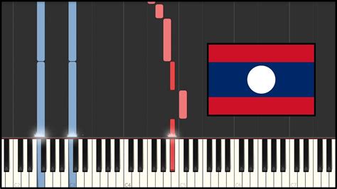 Laos National Anthem Pheng Xat Lao Piano Tutorial YouTube