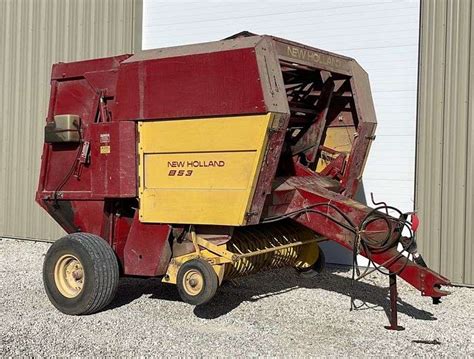 New Holland Chain Round Baler Schneider Auctioneers Llc