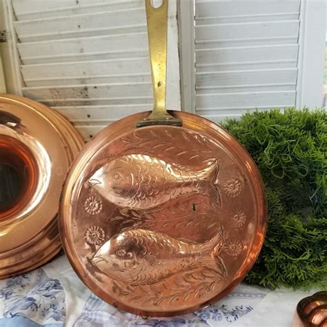 Copper Fish Mold Etsy