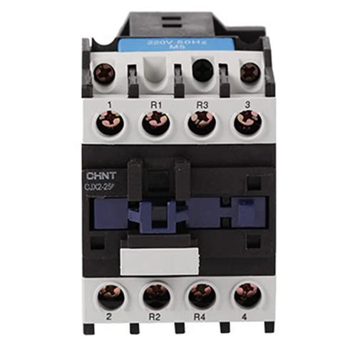 Chint Cjx2 2508 2no 2nc 25a 220v Rail Mount Contactor Industrial