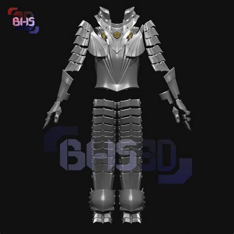 Griffith Armor 3D File Digital Download read Item Details - Etsy