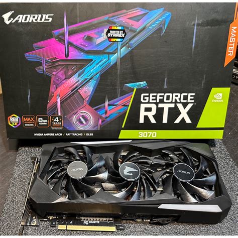 RTX3070 Gigabyte Aorus 8GB | Shopee Thailand
