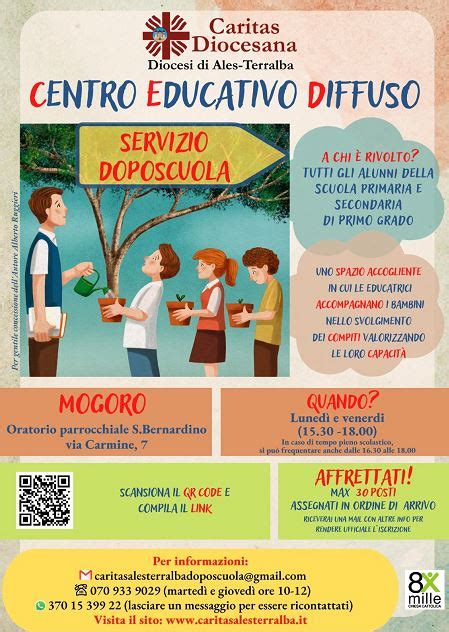 Oltre Bambini Al Doposcuola Della Caritas Di Ales Terralba La