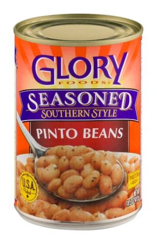 Glory Foods Seasoned Southern Style Pinto Beans 155 Oz King Soopers