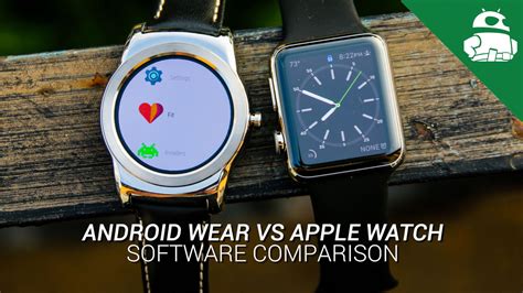 Android Wear vs Apple Watch Software Comparison | Apple watch, Android ...