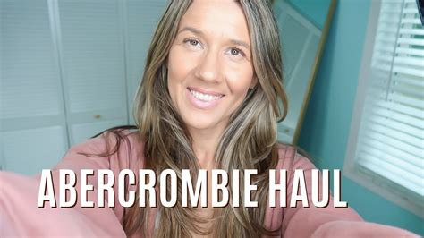 ABERCROMBIE AND FITCH HAUL CHATTY TRY ON HAUL 2024 Abercrombie