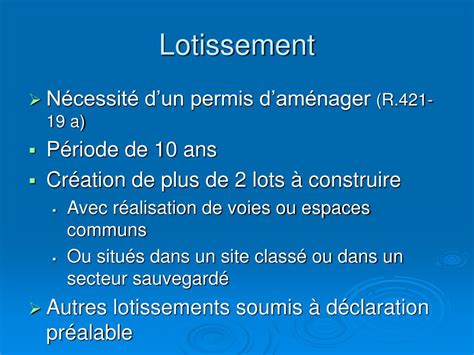 Ppt Outils Dam Nagement Zac Et Lotissement Powerpoint Presentation