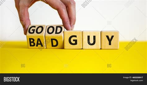 Good Bad Guy Symbol. Image & Photo (Free Trial) | Bigstock