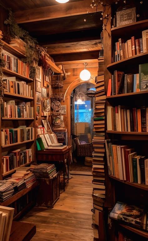 Image Of A Cozy Wood Paneled Crowded Bookstore Free Royalty Free Media