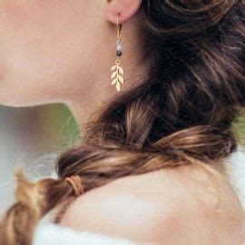 Boucles D Oreilles Ostia S Raphine Bijoux Comptoir Dor Chic