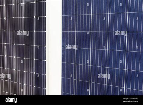 Solar Panels Showcase At Diy Hardware Store Energy Saving Equipment