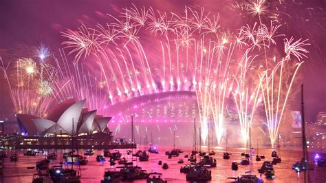 Sydney's £3.2m fireworks display marred by simple goof | World News ...