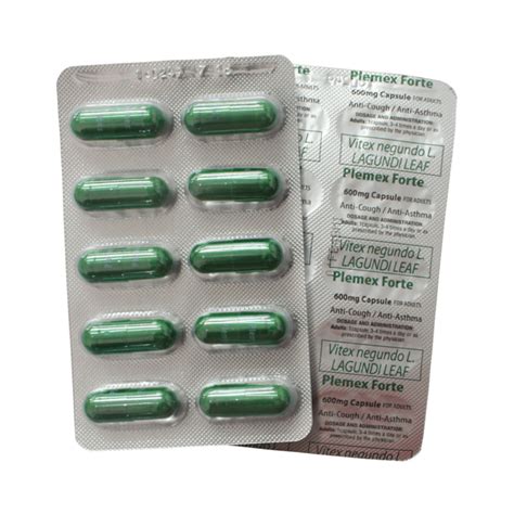 plemex forte lagundi mg capsule