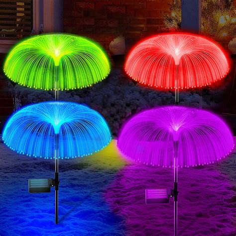 Double Layer Solar Jellyfish Lights Outdoor Lighting Jellyfish Lawn