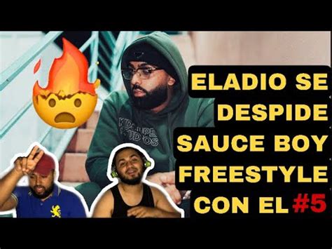 Eladio Carrión Sauce Boy Freestyle 5 VIDEO REACCION YouTube